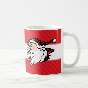 Hackin Santa Funny Cartoon Coffee Mug