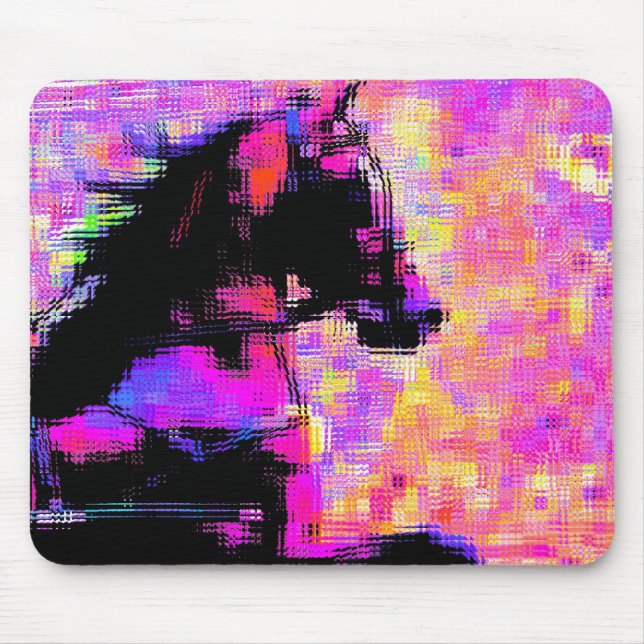 Hackney in Harness Mouse Pad (Front)