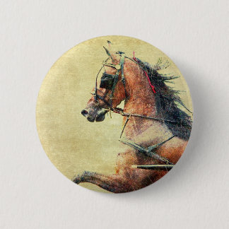 Hackney Pony 6 Cm Round Badge