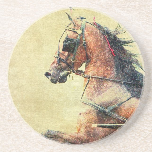Hackney Pony Coaster (Front)