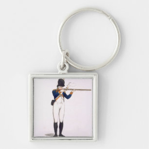 Hackney Volunteer, plate 49 from 'Loyal Volunteers Key Ring