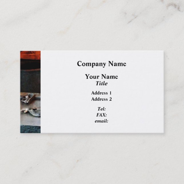 Hacksaw Business Card (Front)