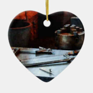 Hacksaw Ceramic Tree Decoration