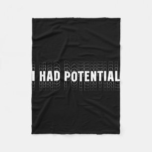 Had potential funny physics science teacher humour fleece blanket