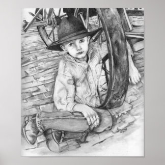 Haden Portrait Poster