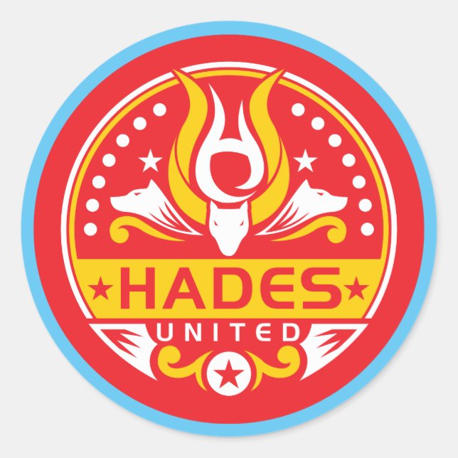 Hades United Logo Sticker (Front)