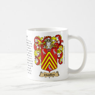 Hadley, the Origin, the Meaning and the Crest Mug