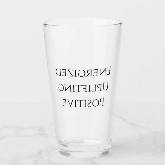 Hado Water Glass! Uplifting Positive Energy ~  Glass (Front)