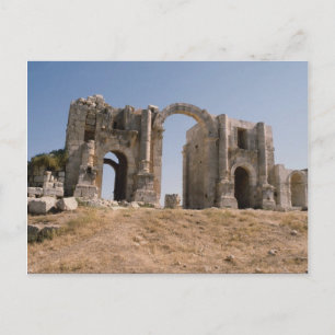 Hadrian's Arch, Jerash, Jordan Postcard