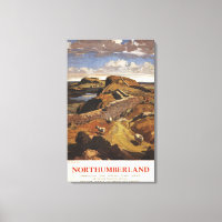 Hadrian's Wall and Sheep British Rail Poster