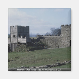 Hadrian's Wall, Vindolanda, Northumberland, U.K. Magnet