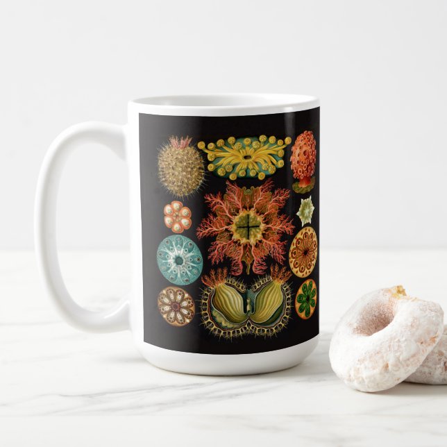Haeckel Echinoderm large mug (With Donut)
