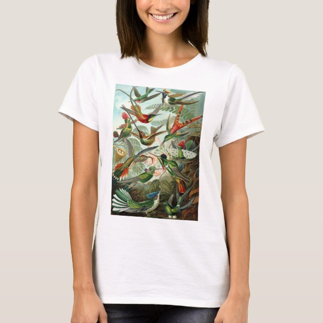 Haeckel Hummingbirds T-shirt (Front)