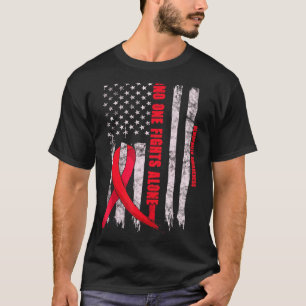 Haemophilia Awareness Bleeders Disease Related Red T-Shirt