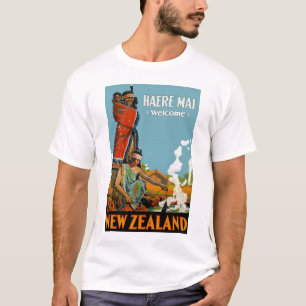 Haere Mai (Welcome) to New Zealand T-Shirt