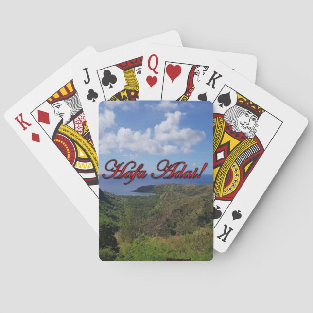 Hafa Adai! Playing Cards (Back)