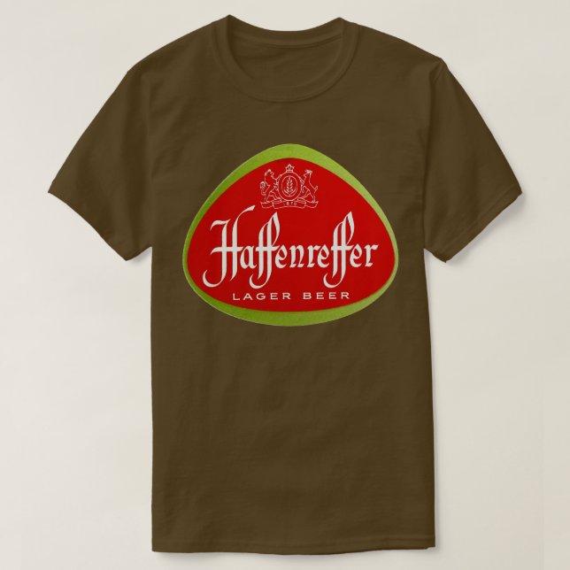 Haffenreffer Lager Beer T-Shirt (Design Front)
