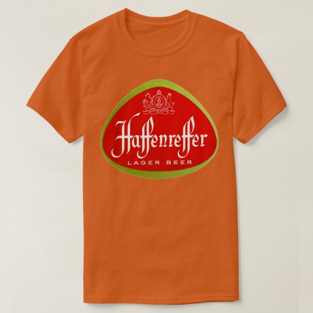 Haffenreffer Lager Beer T-Shirt (Design Front)