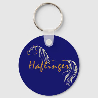 Haflinger Horse Key Ring