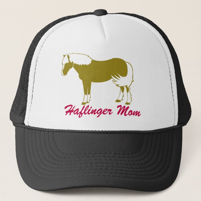 Haflinger Mum Trucker Hat (Front)