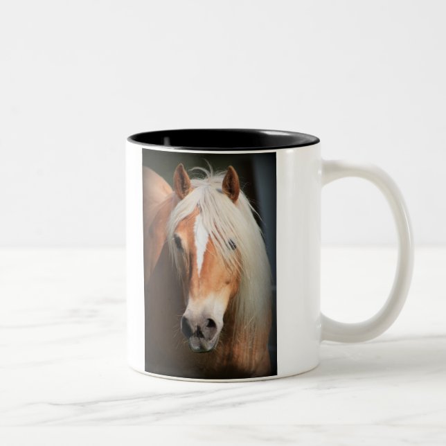 Haflinger Two-Tone Coffee Mug (Right)
