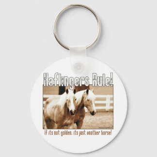 Haflingers Rule Key Ring