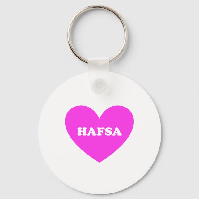 Hafsa Key Ring (Front)
