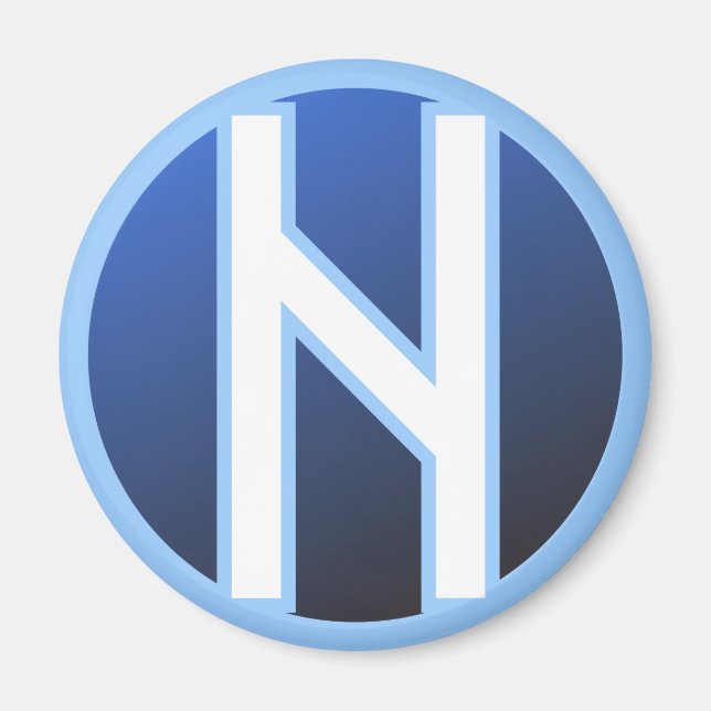 Hagalaz Haegl Rune Magnet (Front)