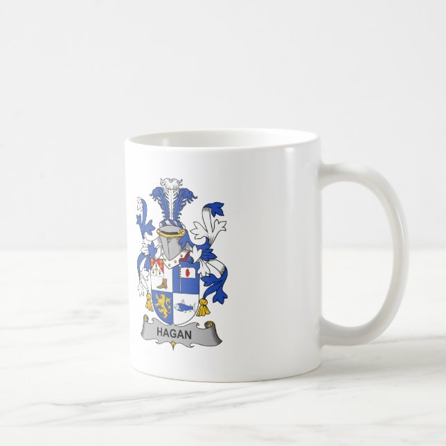 Hagan Family Crest Coffee Mug (Right)