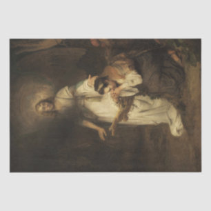 Hagar and the Angel (by Carel Fabritius) Tissue Paper