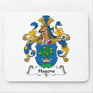 Hagens Family Crest Mouse Pad