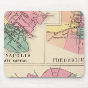 Hagerstown, Annapolis, Frederick City Mouse Pad