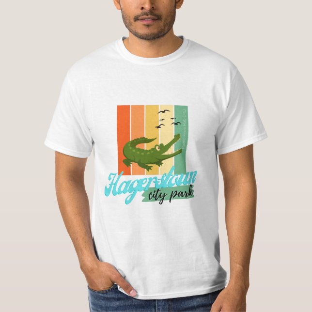 Hagerstown City Park Alligator T-Shirt (Front)