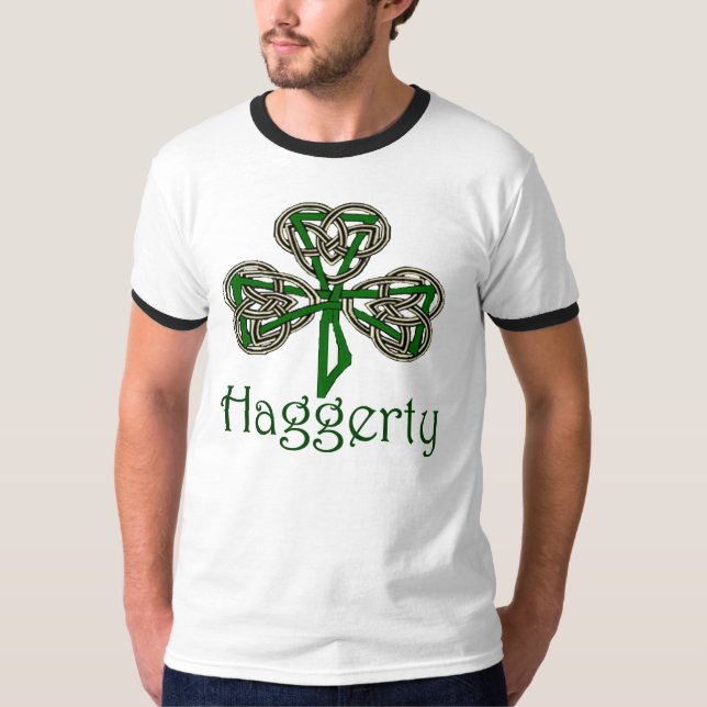 Haggerty Shamrock T-Shirt (Front)