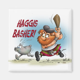 Haggis Basher Magnet