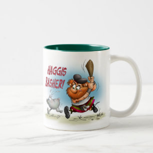 Haggis Basher Two-Tone Coffee Mug