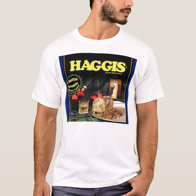Haggis Brand Sheep Offal T-Shirt (Front)