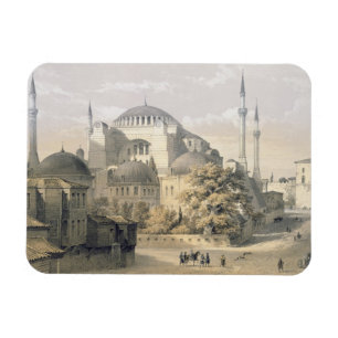 Haghia Sophia, plate 19: exterior view of the mosq Magnet