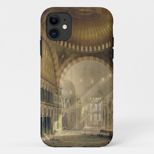 Haghia Sophia, plate 24: interior of the central d Case-Mate iPhone Case (Back)