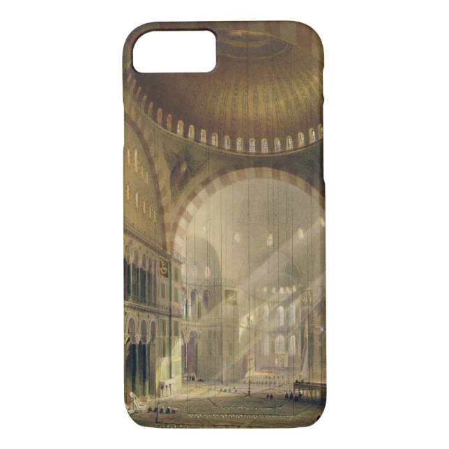 Haghia Sophia, plate 24: interior of the central d Case-Mate iPhone Case (Back)