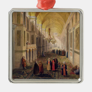 Haghia Sophia, plate 2: the narthex, engraved by L Metal Tree Decoration