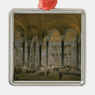 Haghia Sophia, plate 6: the north nave, engraved b Metal Tree Decoration