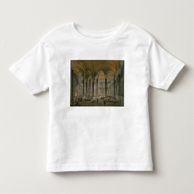 Haghia Sophia, plate 6: the north nave, engraved b Toddler T-Shirt (Front)