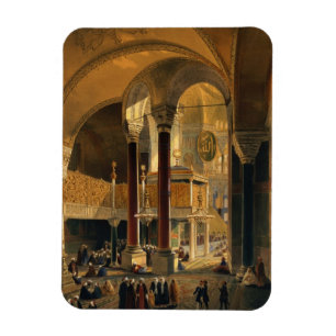 Haghia Sophia, plate 8: the Imperial Gallery and b Magnet