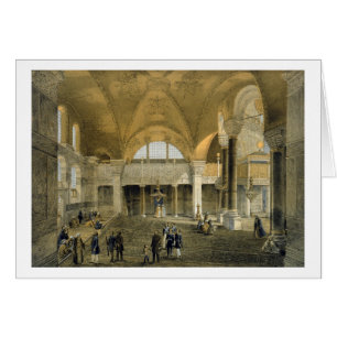 Haghia Sophia, plate 9: the new Imperial Gallery,