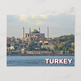 Hagia Sophia Grand Mosque Istanbul, Turkey Postcard