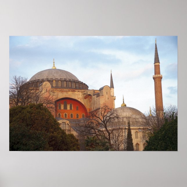 Hagia Sophia inaugurated by the Byzantine Poster (Front)
