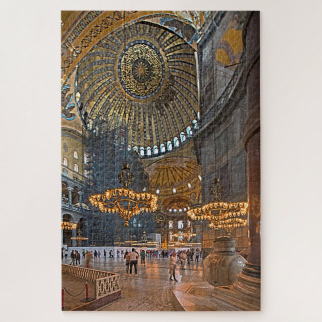 Hagia Sophia. Interior design. Jigsaw Puzzle (Vertical)