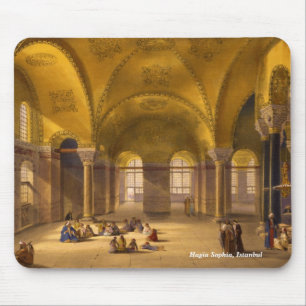 Hagia Sophia interior Mouse Pad