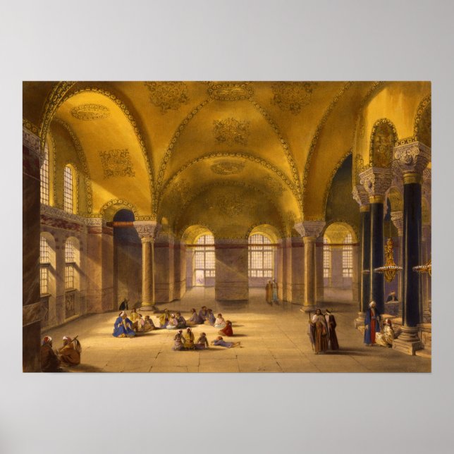Hagia Sophia interior Poster (Front)